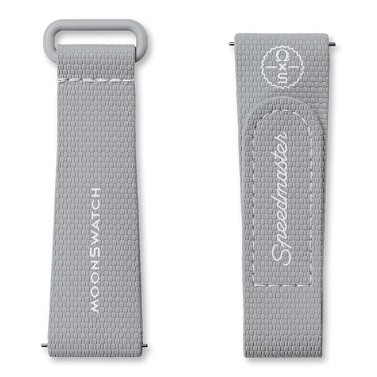 MOONSWATCH GREY/GREY RUBBER