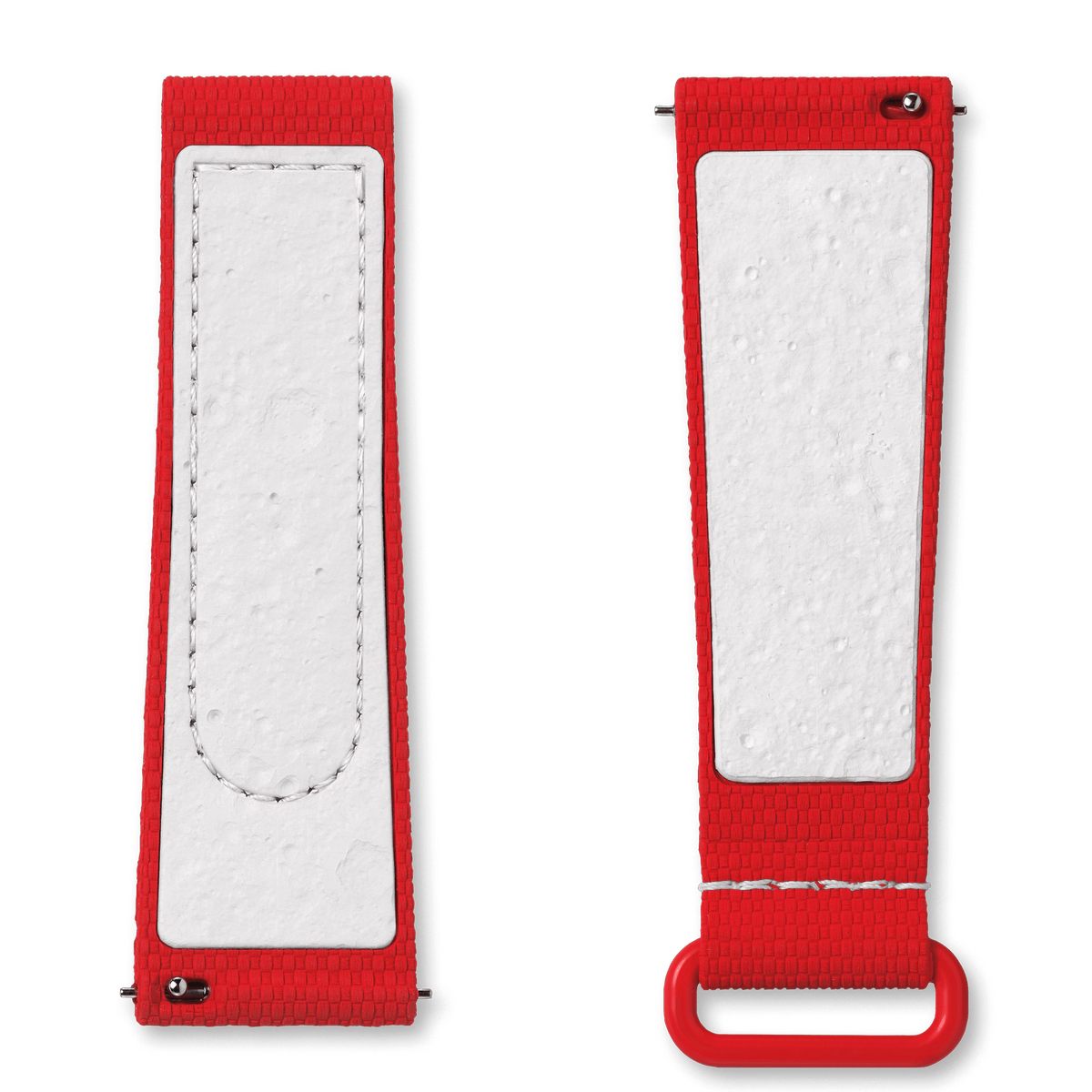 MOONSWATCH RED/WHITE RUBBER
