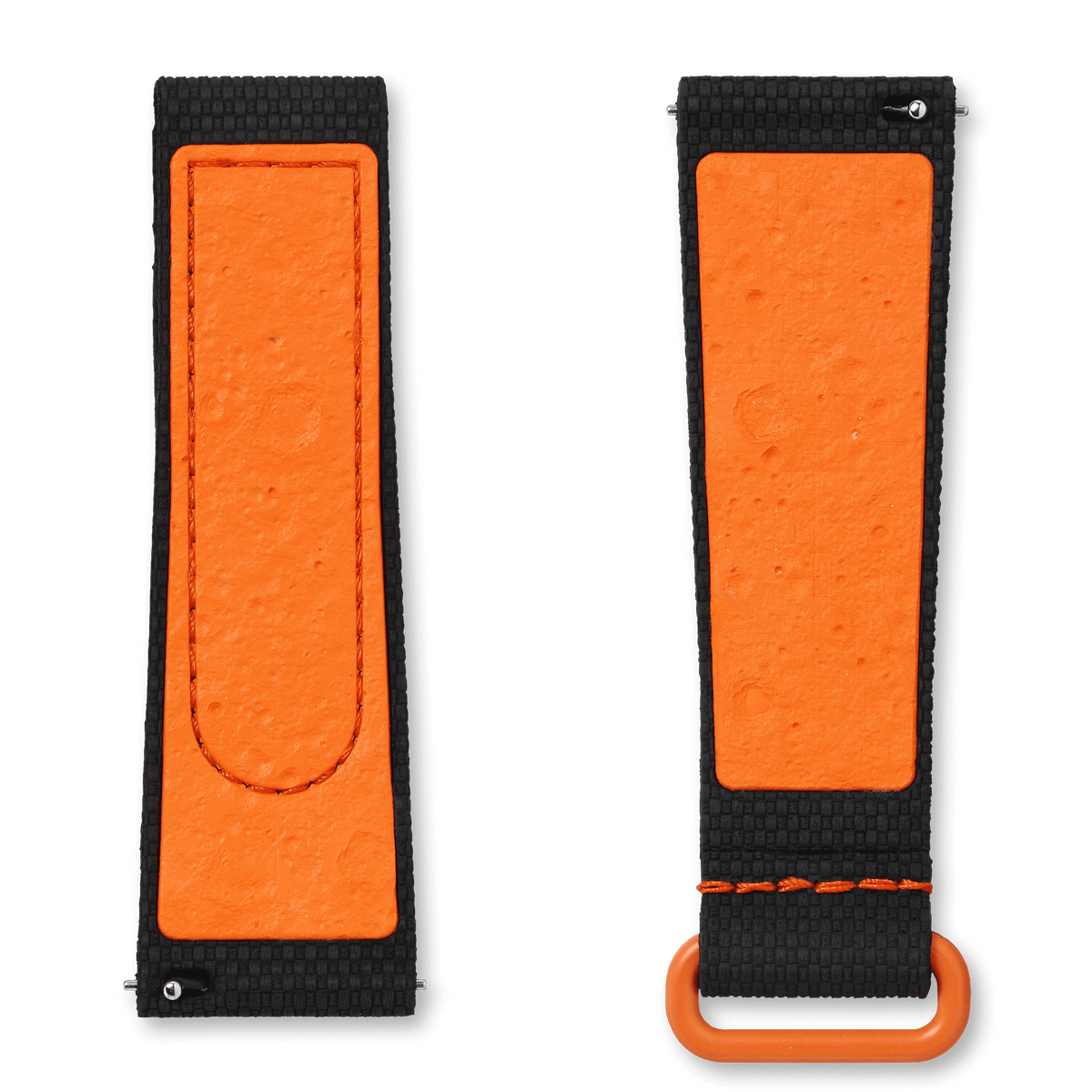 MOONSWATCH BLACK/ORANGE RUBBER