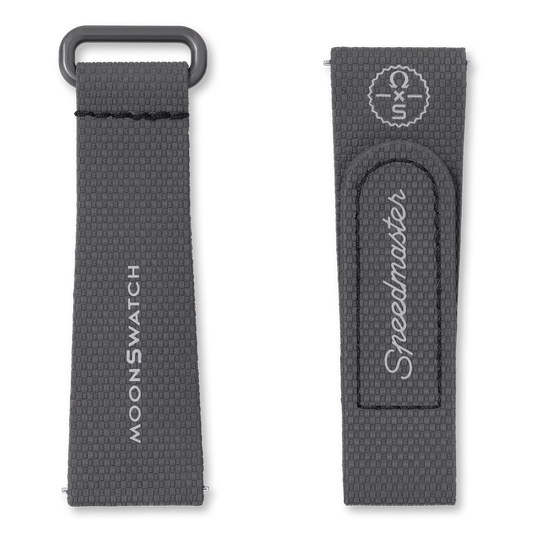 MOONSWATCH DARK GREY/BLACK RUBBER
