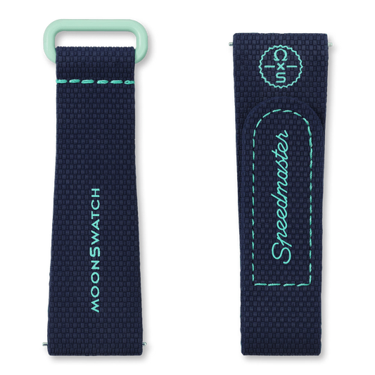 MOONSWATCH DARK BLUE/GREEN RUBBER