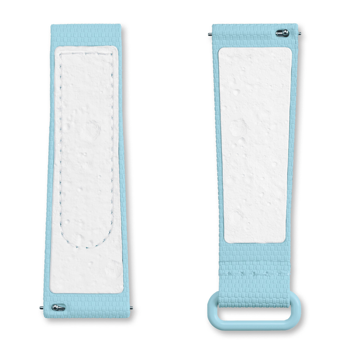 MOONSWATCH LIGHT BLUE/WHITE RUBBER