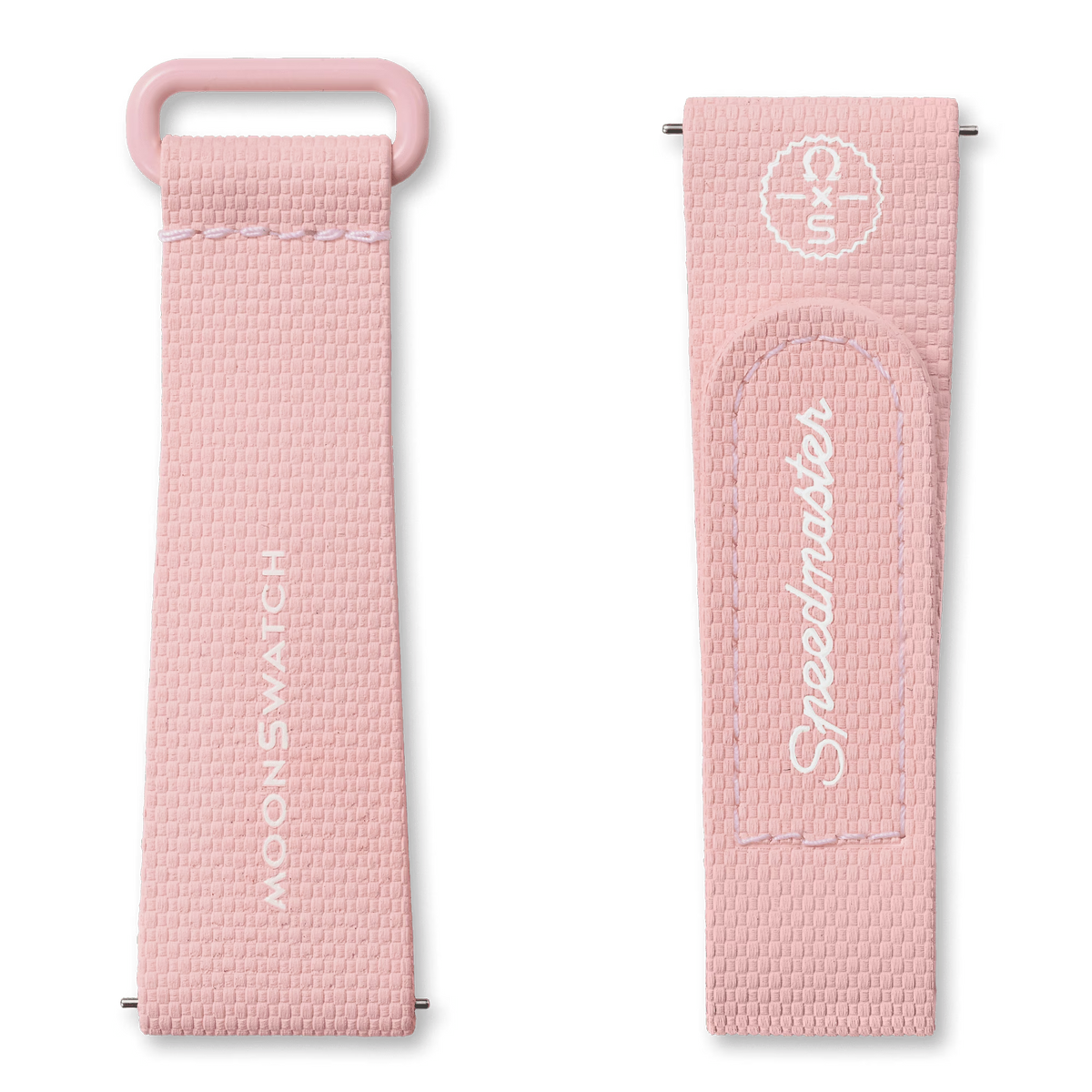 MOONSWATCH LIGHT PINK/WHITE RUBBER