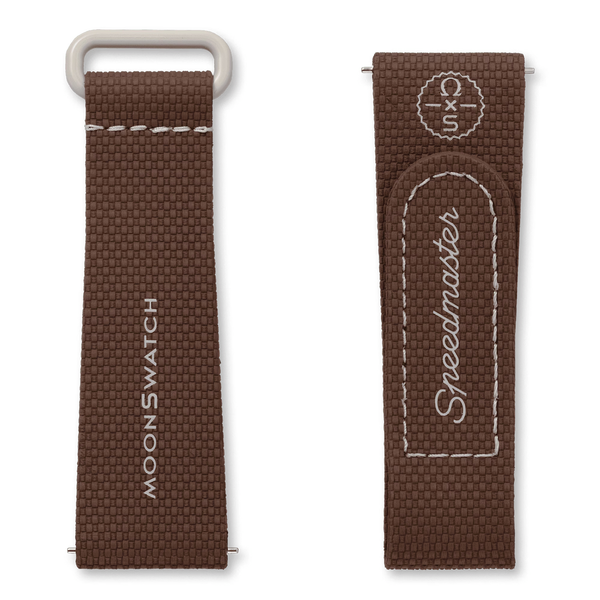 MOONSWATCH BROWN/BEIGE RUBBER