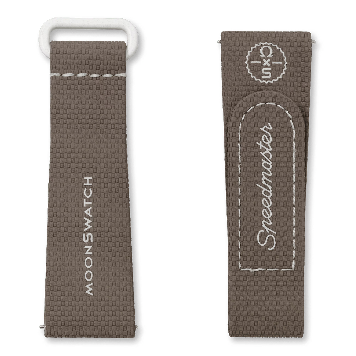 MOONSWATCH DARK BROWN/SAND RUBBER